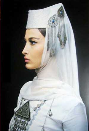 Georgian Guriain woman